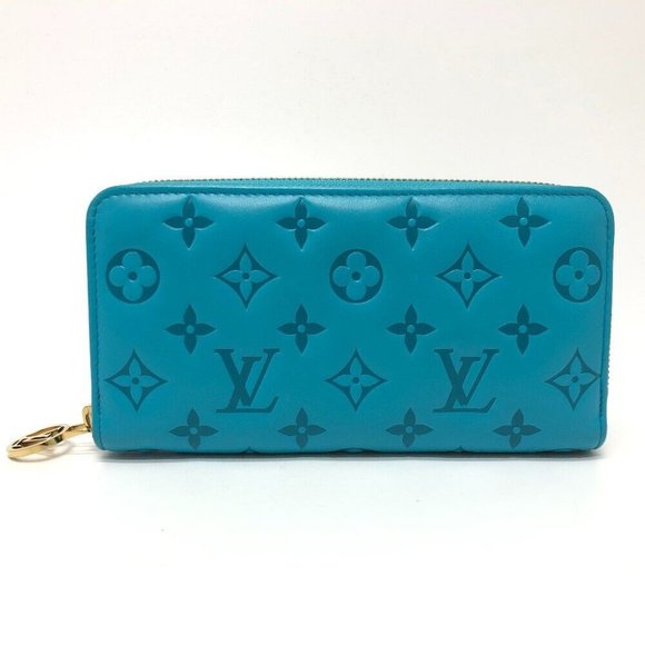 LOUIS VUITTON Monogram emboss Zippy Wallet Zip Around Long - Picture 1 of 15